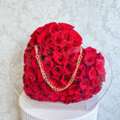 USD 350,  Shop Red Wrapped Rose Bouquets Flower Delivery Van Nuys