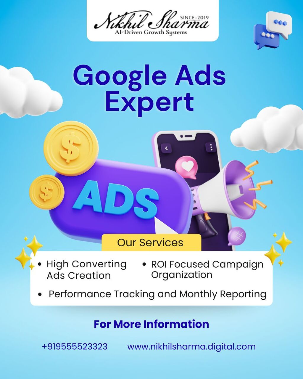 Mumbai, Marketing, Can Our Google Ads Expert At NikhilSharmaDigital Increase Qualified Business Leads?