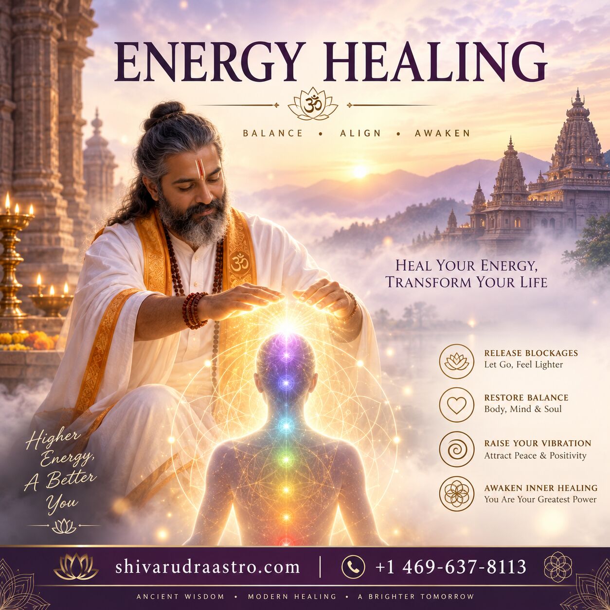 New York, Business, Energy Healing By Master Shiva Rudra | Spiritual Energy Expert