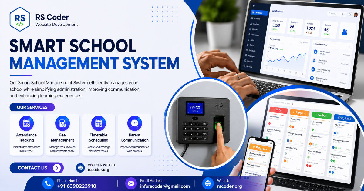 Mumbai, Software Development, School Management System | AI School ERP Software