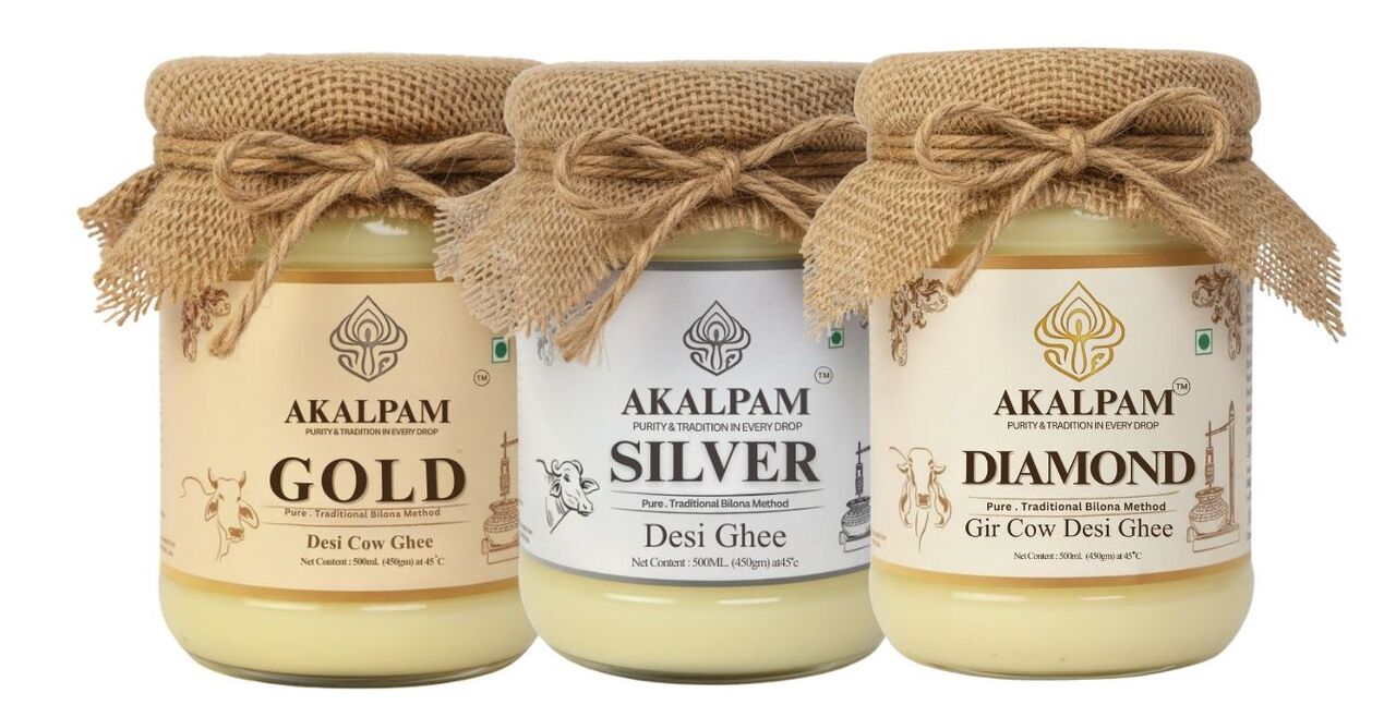 Lucknow, Food, Akalpam - Buy A2 Cow Ghee Online