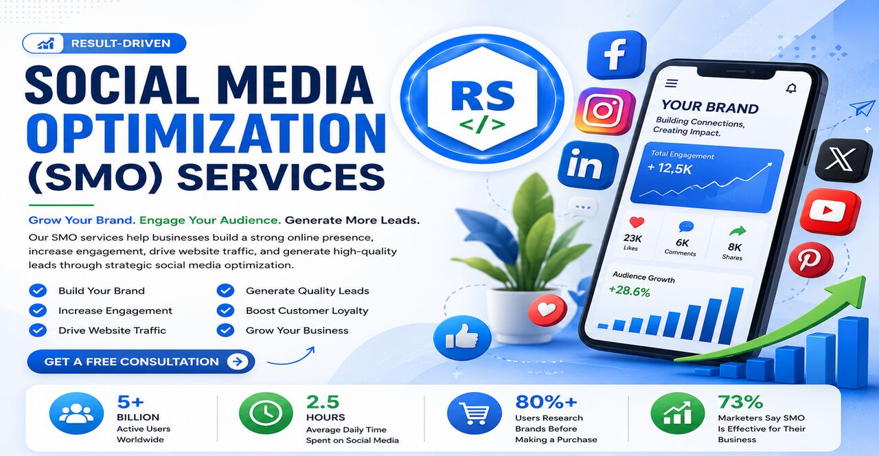 Noida, Web Design & Development, Social Media Marketing Services To Grow Your Brand & Generate Leads