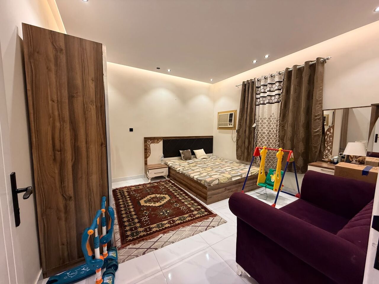 Tabuk City, Apartments, Flats, Houses & Villas, SAR 1/month,  Furnished,  2 BR,  Furnished Apartment For Rent Near Indian School Tabuk