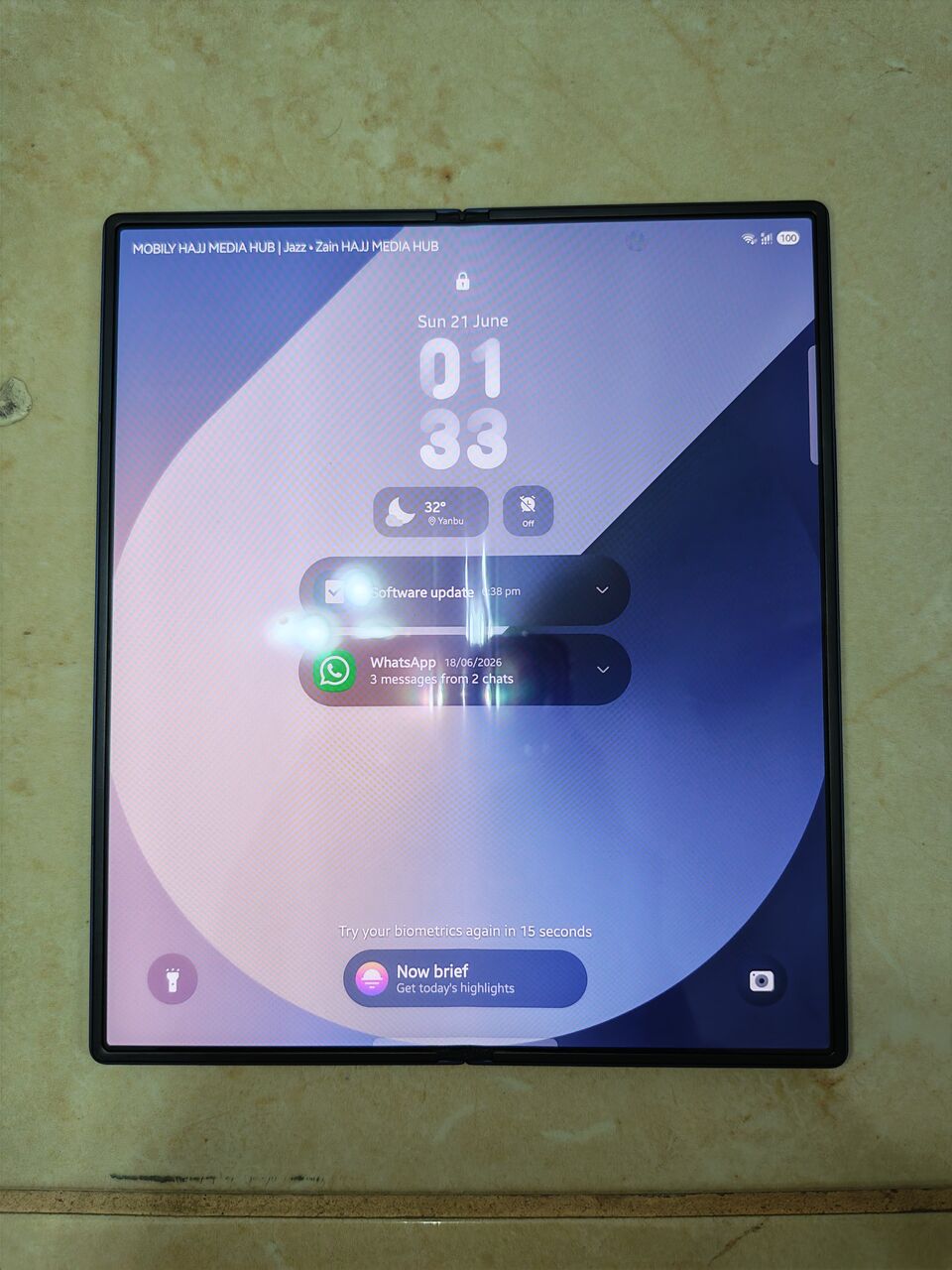 Yanbu, Mobile Phones, SAR 3300,  SAMSUNG GALAXY Z FOLD6 512GB NAVY