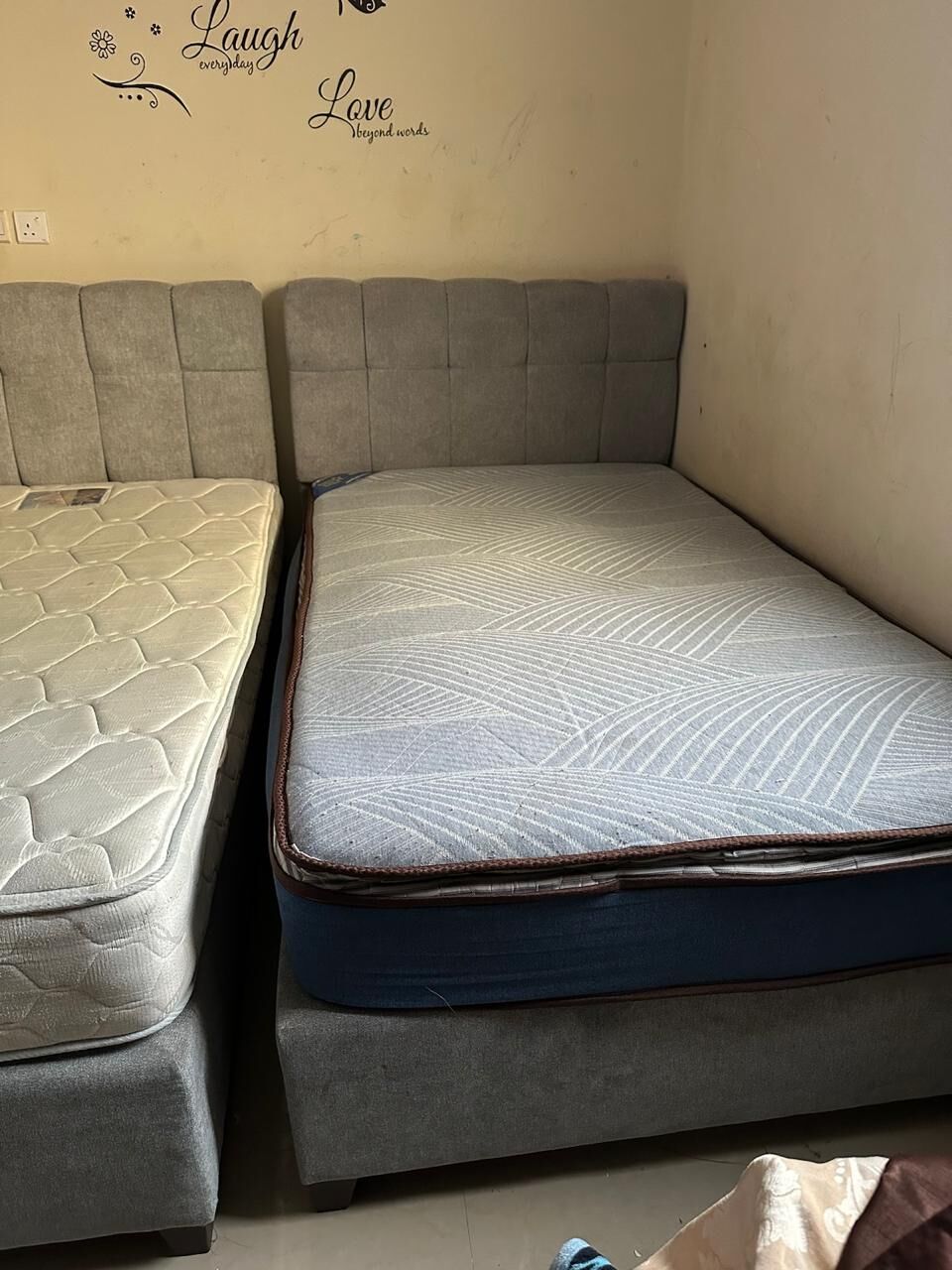 Khobar, Furniture, SAR 500,  2 Bed With Mattress Excellence Condition Almost New