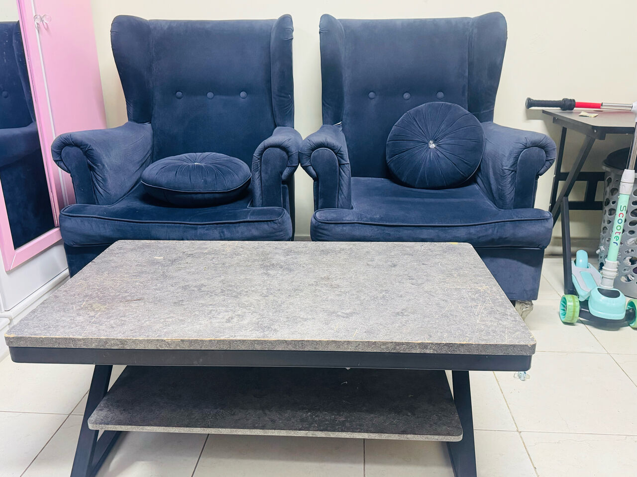 Riyadh, Furniture, SAR 250,  Sofa Chairs Good Condition -Urgent Sales