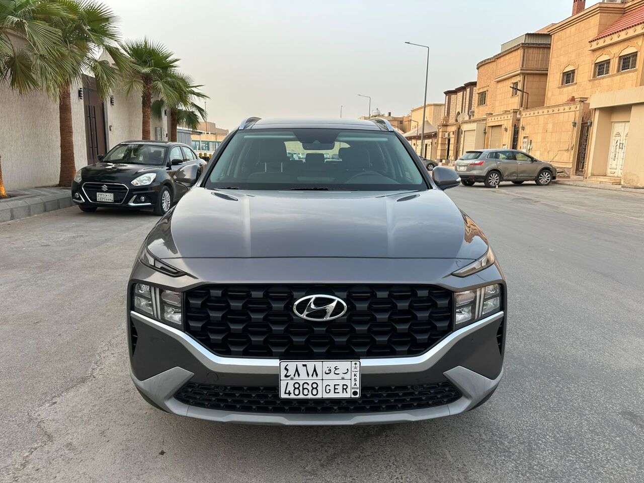 Riyadh, Vehicles, Cars & Trucks , SAR 115000,  Hyundai Santa Fe,  2024,  Automatic,  19000 KM,   Hyundai Santafe With Sunroof For Sales 100% Accident Free N 1st Owner