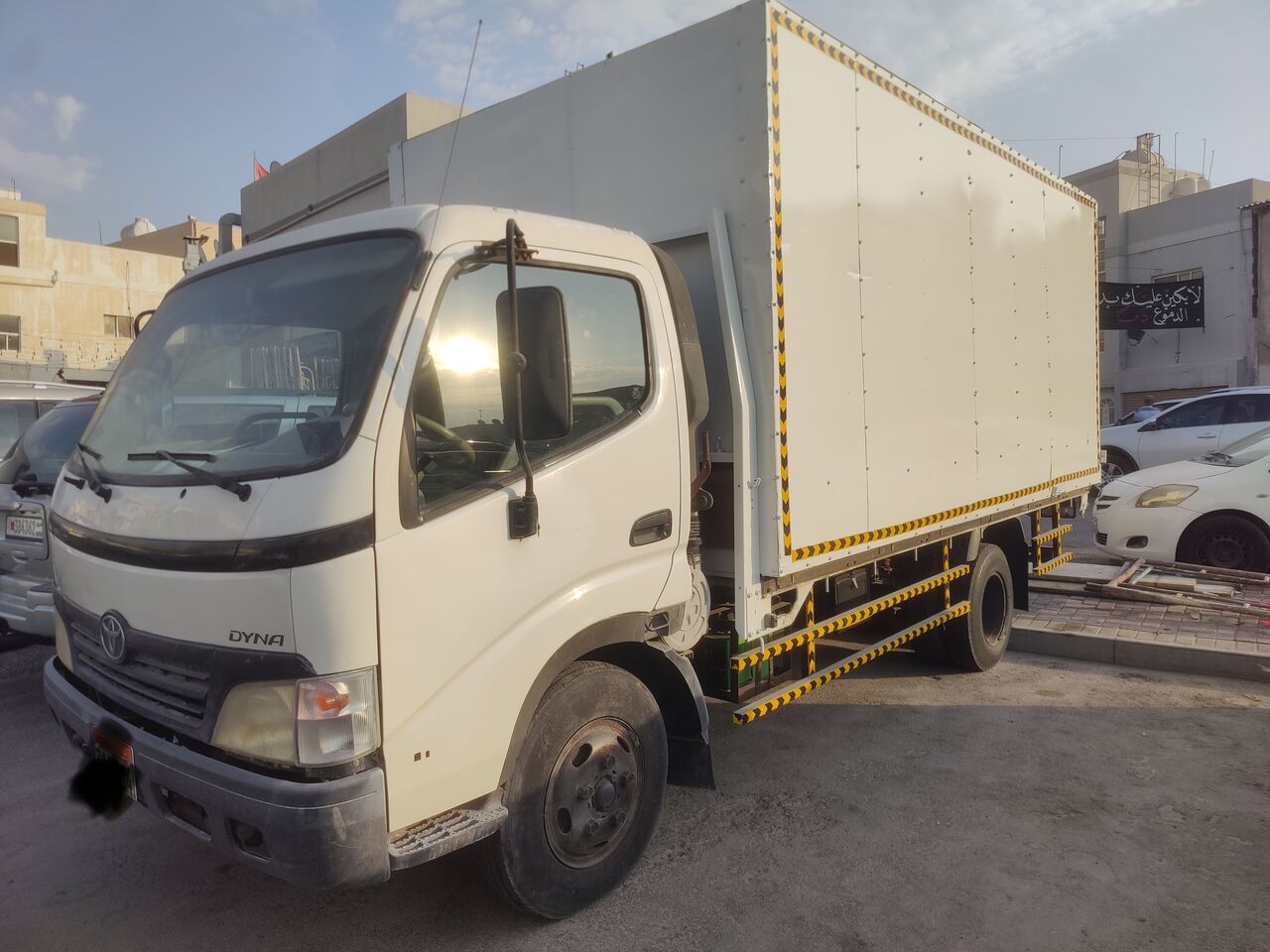 Manama, Vehicles, Cars & Trucks , BHD 111,  DYNA TRUCK WITH BODY,  2011,  Manual,  39800 KM,   COVERED FOR SALE