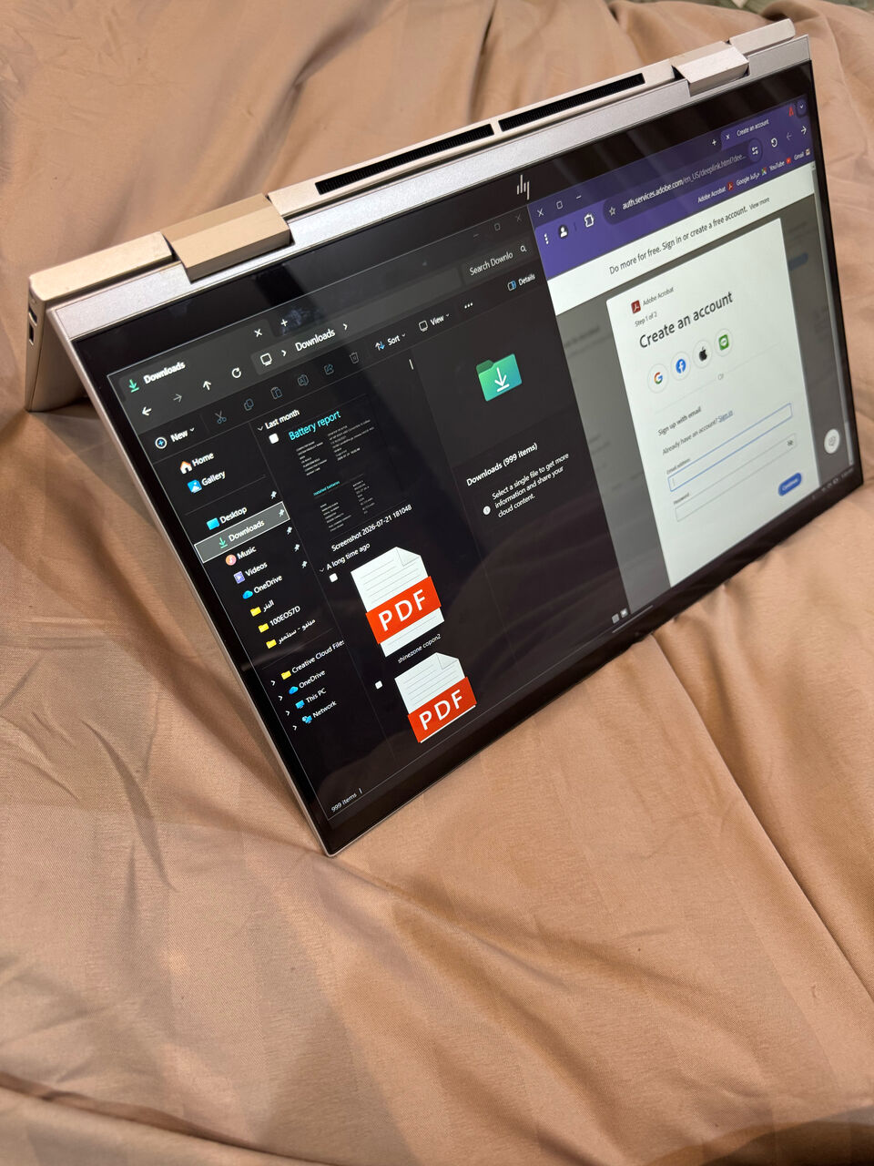 Riyadh, Electronics, SAR 2900,  ⁠HP ENVY X360 Convertible Laptop 15.6" Touchscreen (Core I7 / 16GB RAM / 1TB SSD) - Excell