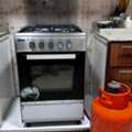 SAR 600,  Dora 4 Burners Gas Stove+oven For Sale With Full Cylinder