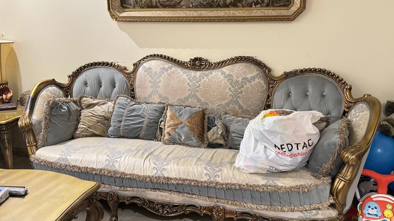 Al Aziziyah, Furniture, SAR 800,  Sofa Set 9 Seater 4+3+1+1 SR800