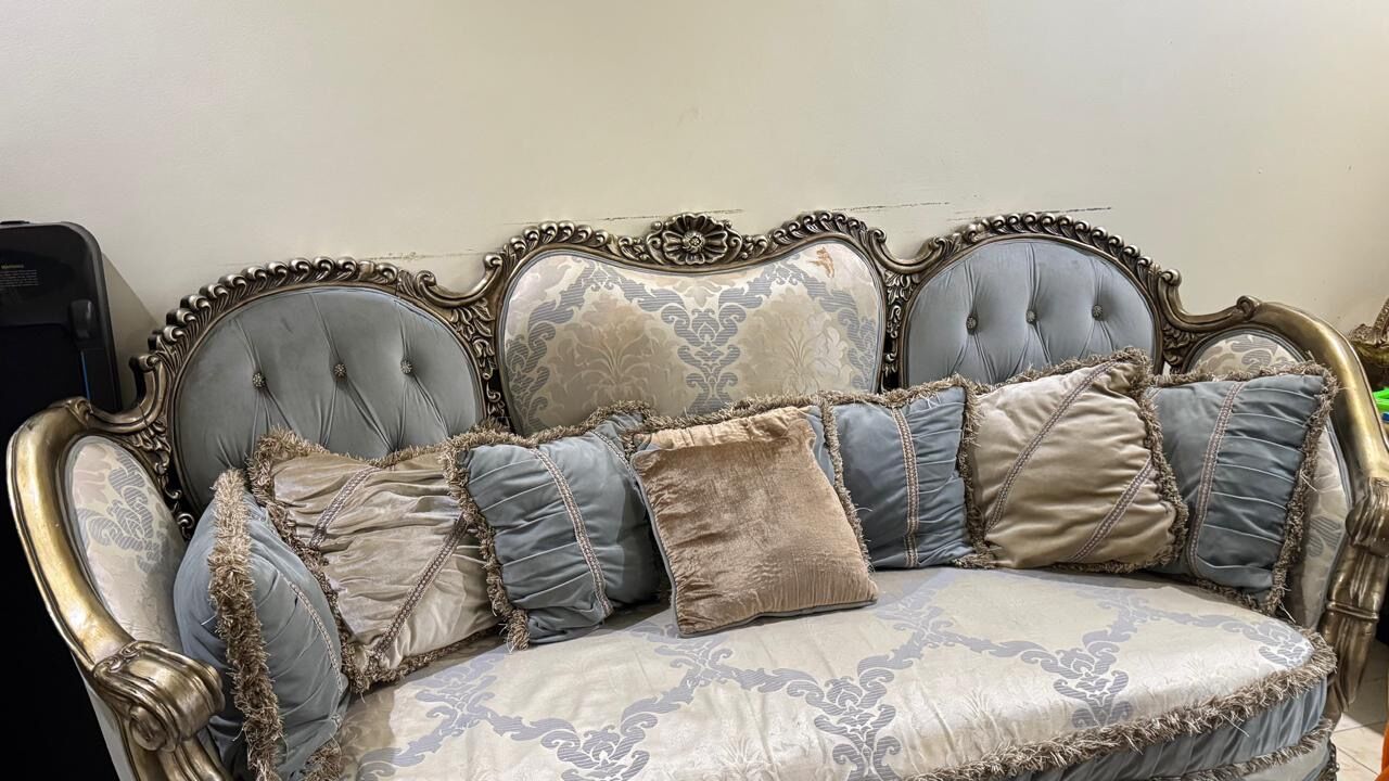 Al Aziziyah, Furniture, SAR 800,  Sofa Set 9 Seater 4+3+1+1 SR800