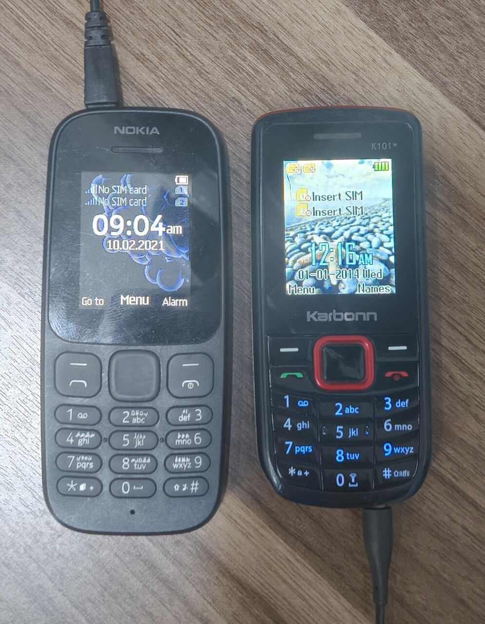 Dammam, Mobile Phones, SAR 100,  Nokia & Karbonn Basic Button Phone With Charger Each 50/- Riyals