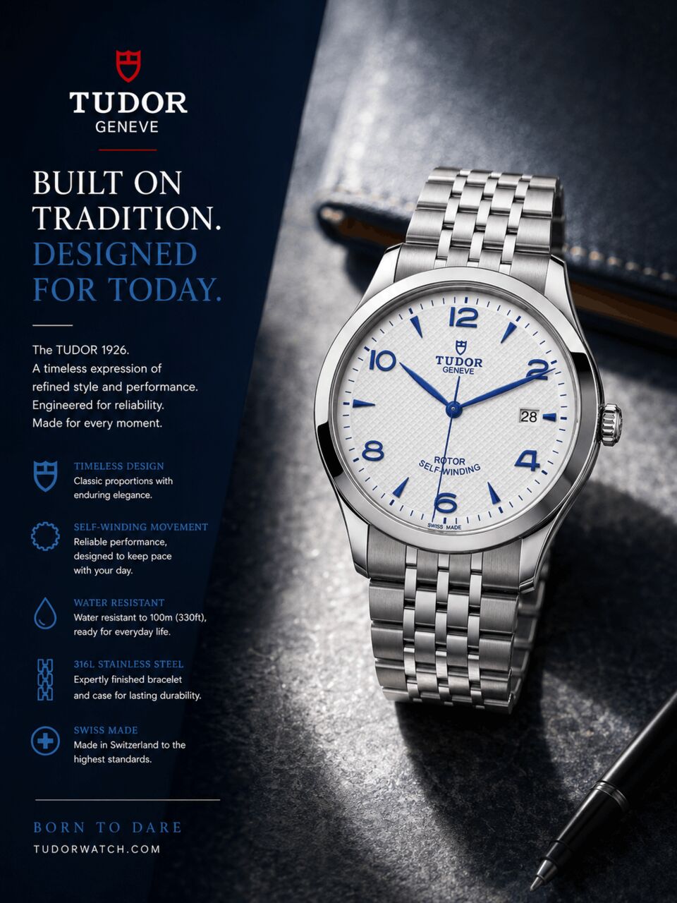 New Delhi, Watches, INR 244200,  Tudor 1926 Review For Minimalist Watch Lovers