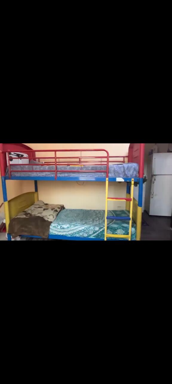 Jubail, Furniture, SAR 600,  For Sale &ndash; Colorful Kids Bunk Bed Frame