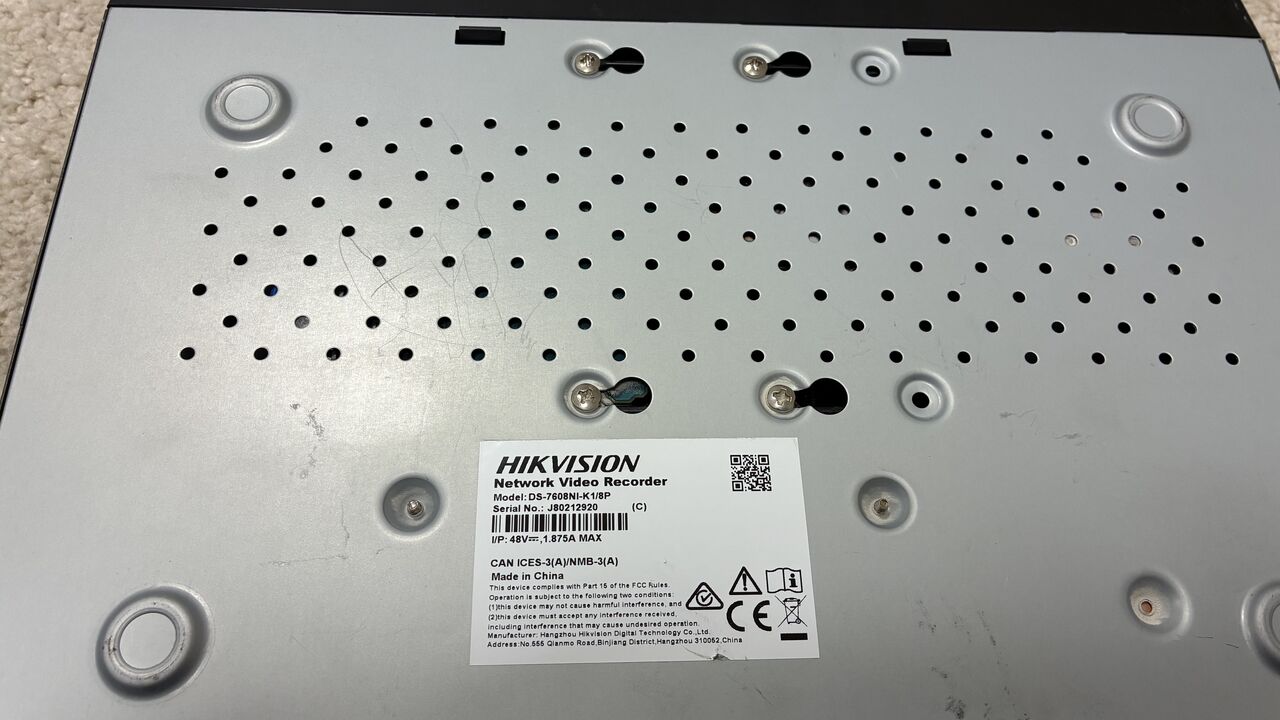 Khobar, Electronics, SAR 2400,  Hikvision 4K 8-Channel Complete PoE Security System