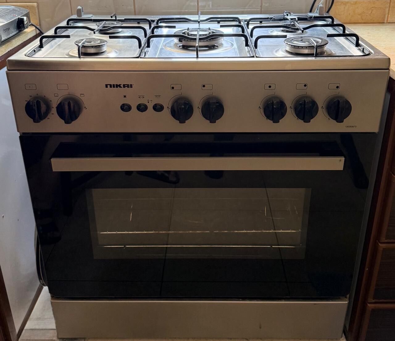 Olaya, Appliances, SAR 450,  Nikai Gas Cooker + Oven + Gas Cylinder &ndash; 450 SAR