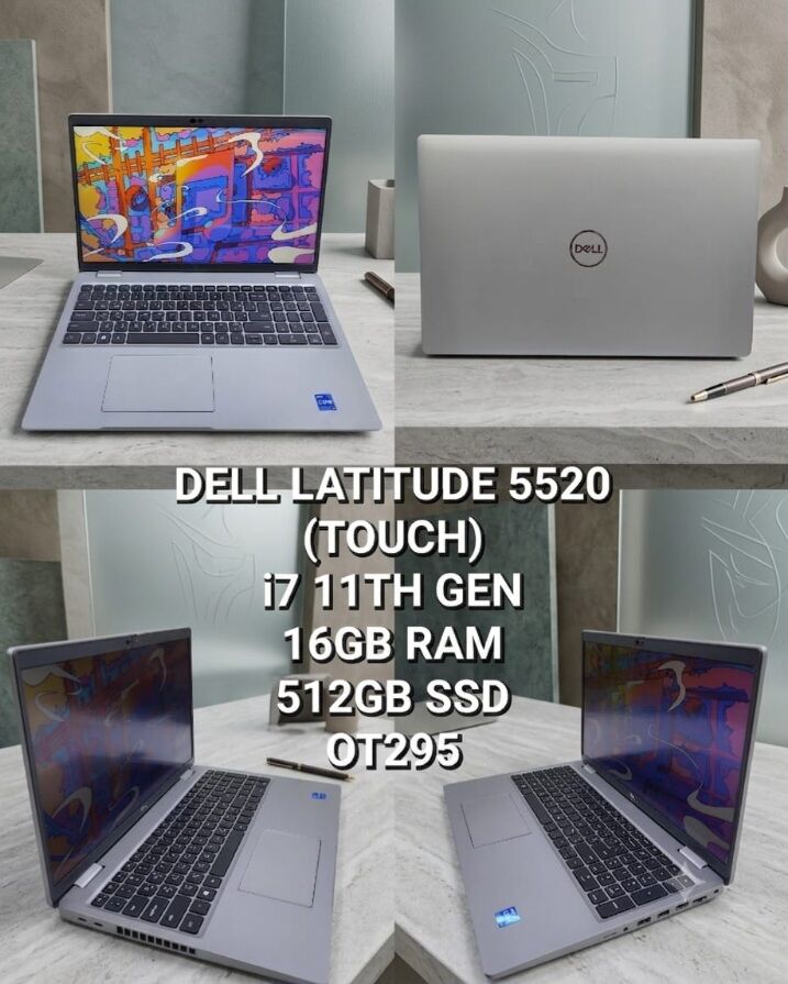 Manama, Computers, BHD 175,  Dell Latitude 5520 Laptop Featuring A Touchscreen Display