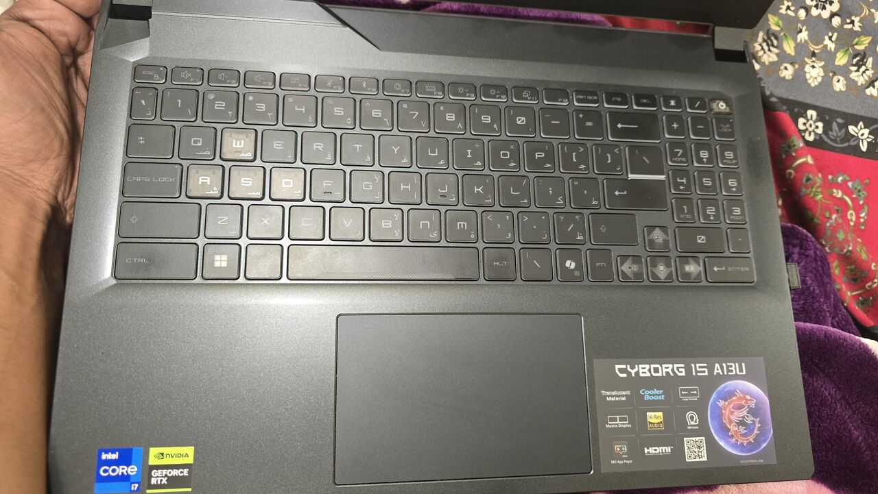 Riyadh, Computers, SAR 2800,  MSI Cyborg 15 A13U Gaming Laptop