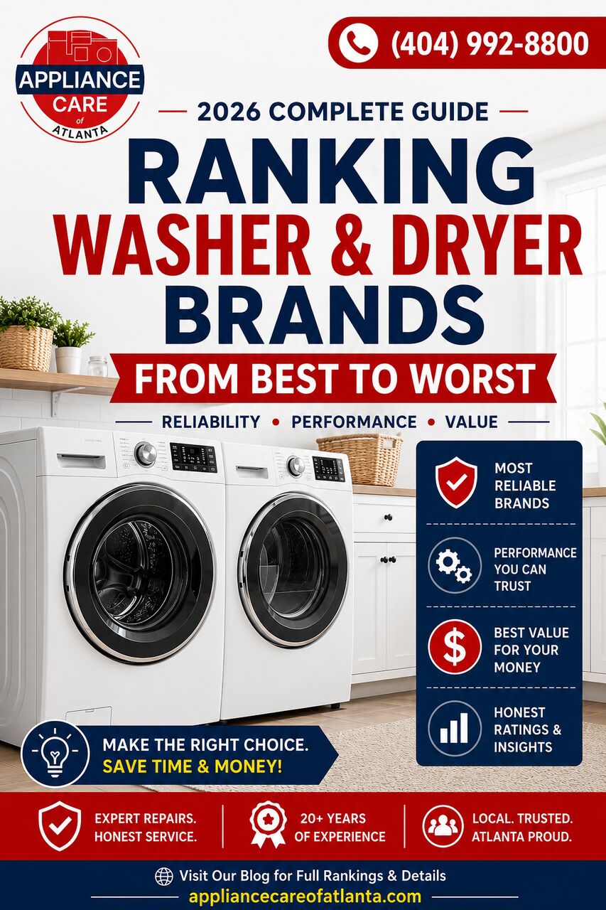 Tbilisi, Appliance Repair, Best Washer & Dryer Brands Ranked: What Should You Buy?
