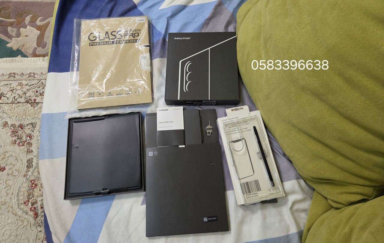 Riyadh, Mobile Phones, SAR 3800,  Samsung Z Fold 7 With Accessories