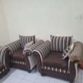 SAR 500,  7 Seater Sofa Set With Glass Table Exclent Condition