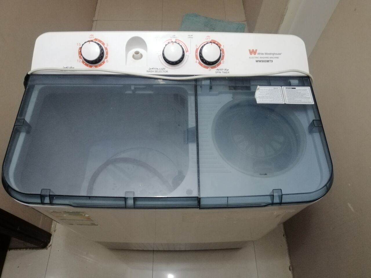 Jubail, Household Items, SAR 300,  Semi Automatic Washing Machine And Gas Cylinders For Sale