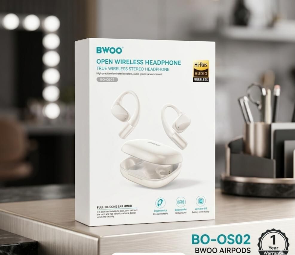 Manama, Electronics, BHD 13,  Bwoo BO-OS02 Open Wireless Headphones