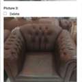 SAR 850,  4 Seater Leather Sofa