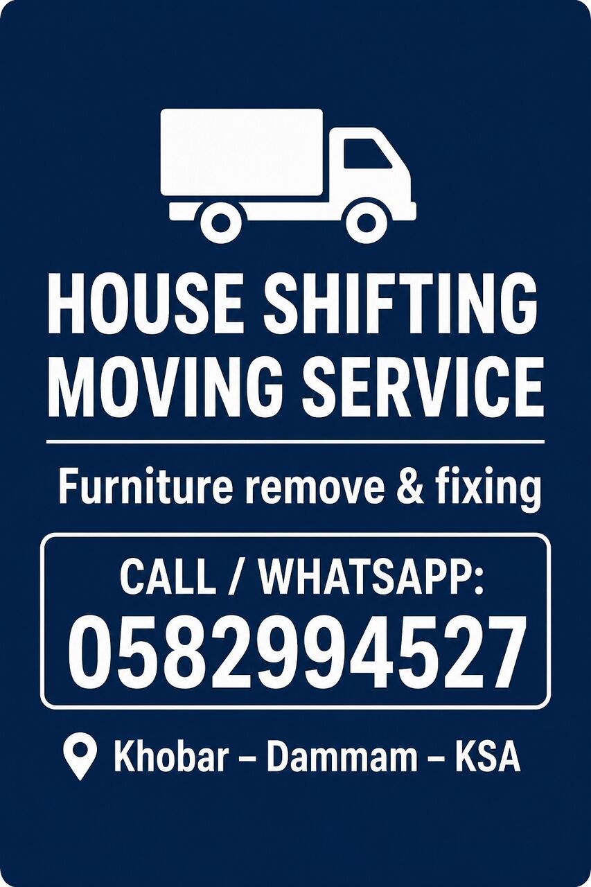 Khobar, Household, House Shifting Furniture Dismantling Packing Transportation Reinstalation By Expert Movers