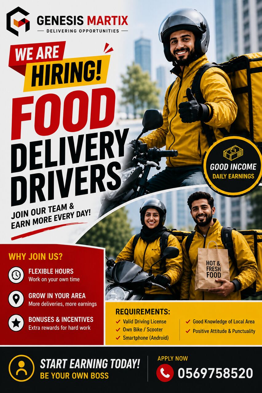 Riyadh, Delivery, Delivery Driver