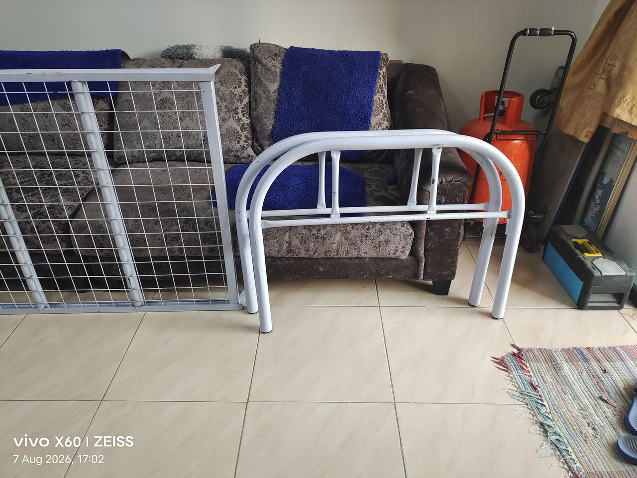 Dammam, Furniture, SAR 160,  Single Steel Cot New Along With Branded New Mattress.
