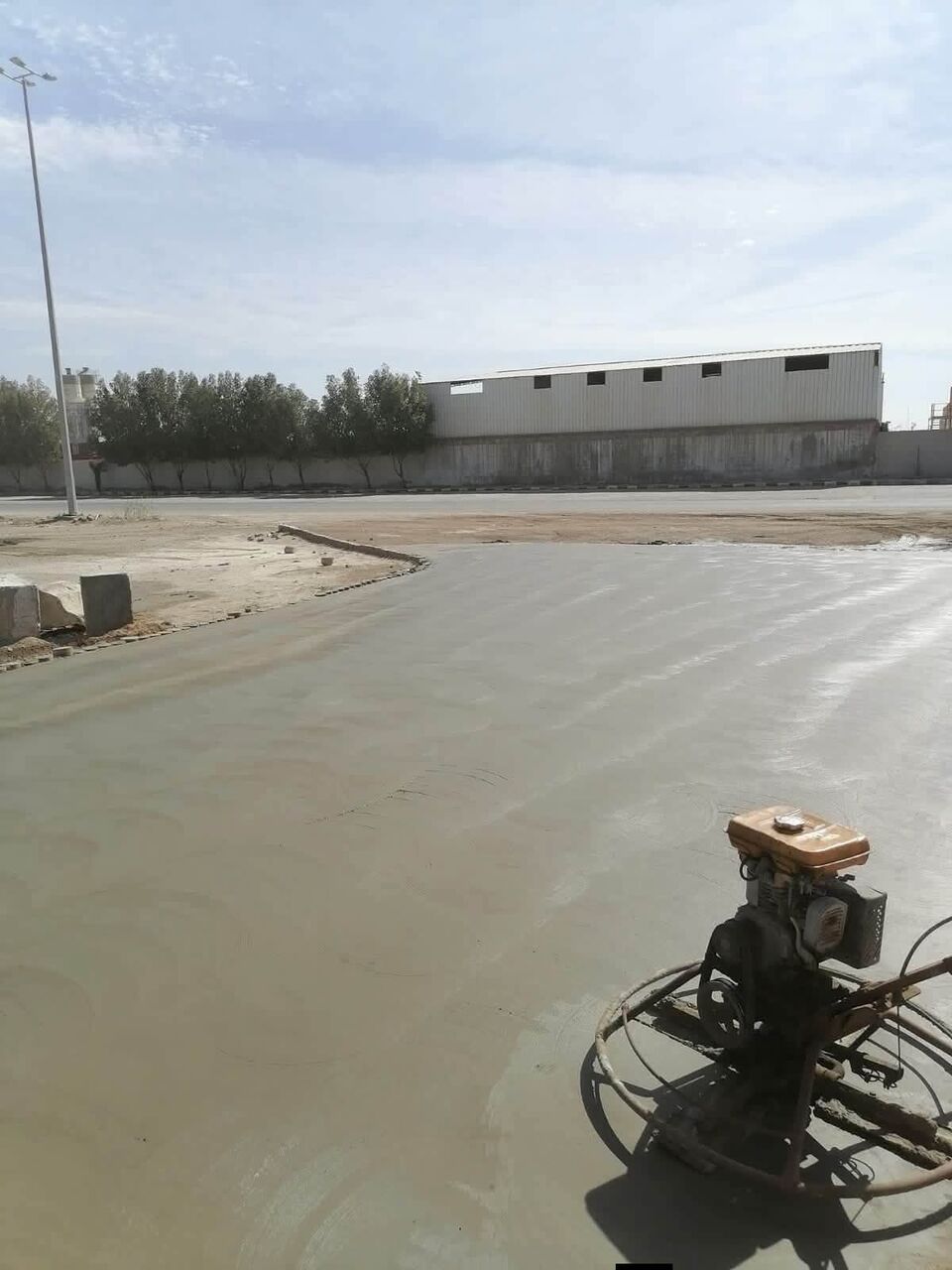 Nemar, Construction, Concrete Work Helicopter
