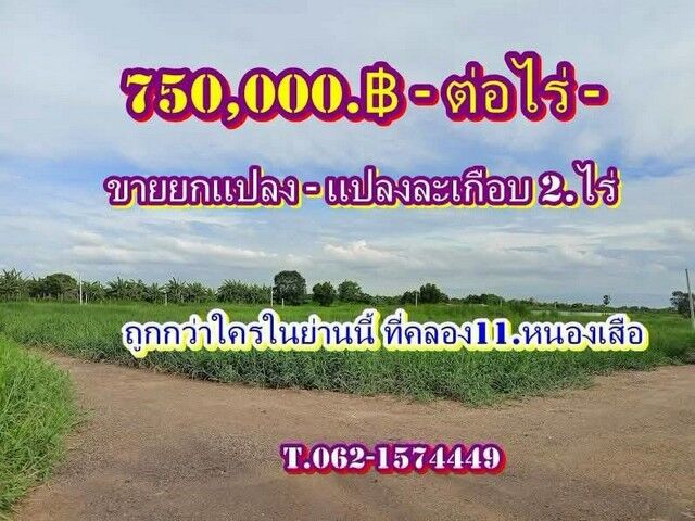 Bangkok, Real Estate For Sale, THB 1376250,  6 BR,  734 Sq. Feet,  Cheap Real Estate Land Is Sold Cheaper Than Anyone Else In This Area At Khlong 11, Nong