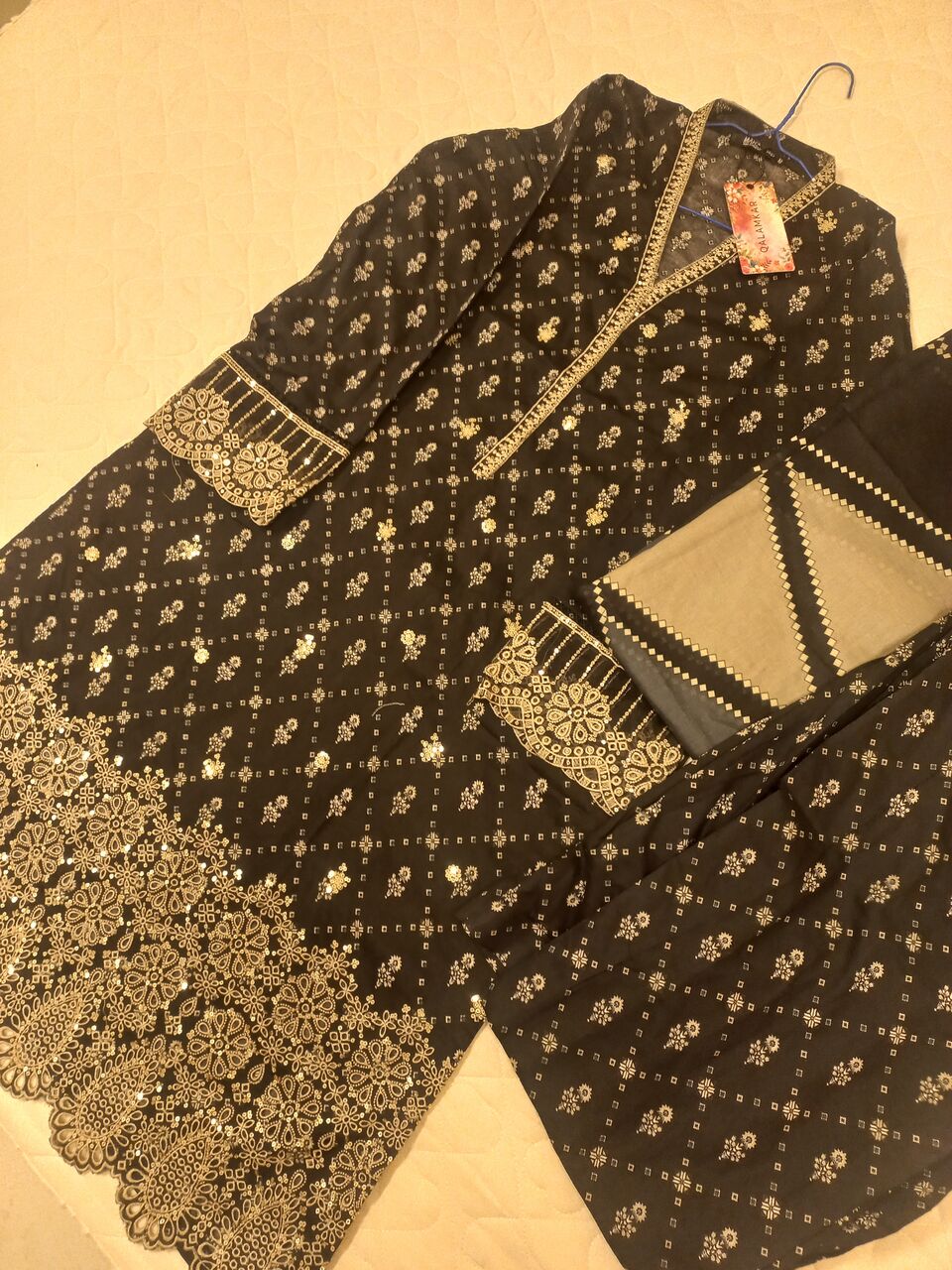 Jubail, Clothing & Accessories, SAR 115,  New 3 Pcs Pakistani Dress For Sale