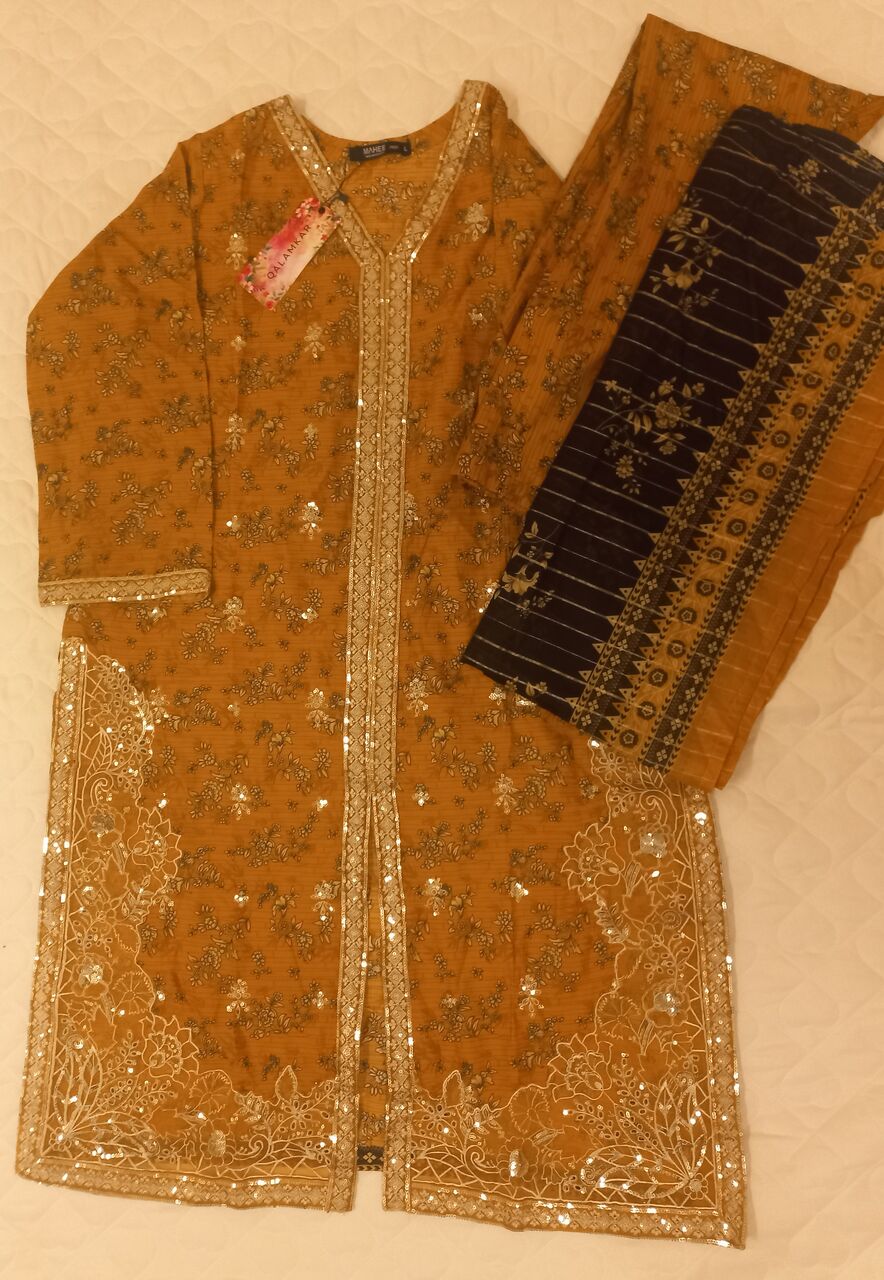Jubail, Clothing & Accessories, SAR 115,  New 3 Pcs Pakistani Dress For Sale