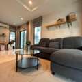 THB 35000,  36 Sq. Feet,  Single House For Rent Fully Furnished Near The Mall Bangkapi Aura Village, Soi