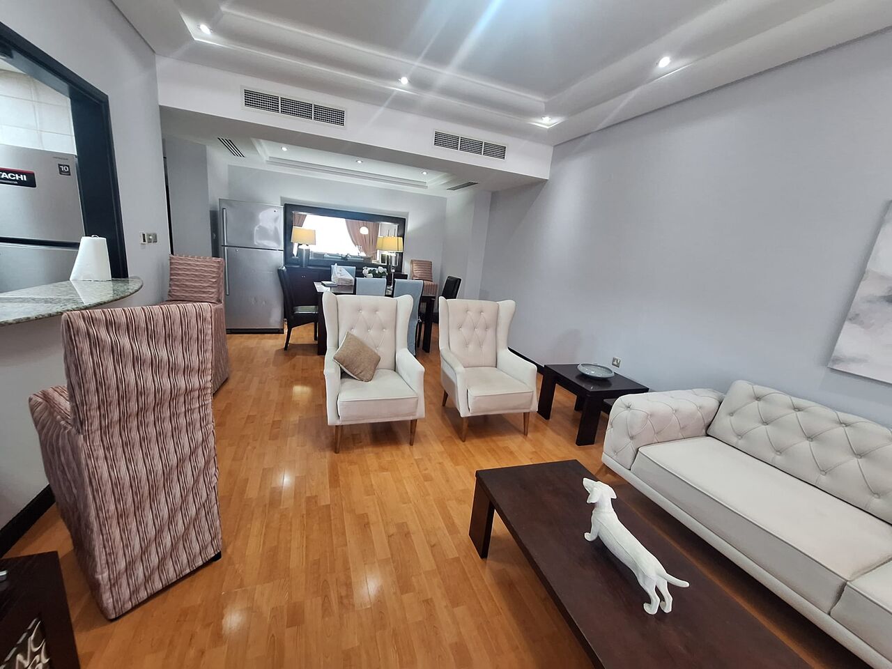 Sanabis, Apartments, Flats, Houses & Villas, BHD 580/month,  Furnished,  3 BR,  1884 Sq. Feet,  ✨ Super Premium Newly Renovated Fully Furnished 3BHK With Balcony Having Sea View Availabl
