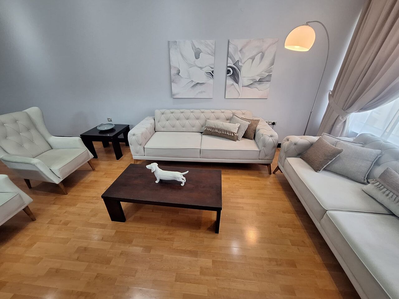 Sanabis, Apartments, Flats, Houses & Villas, BHD 580/month,  Furnished,  3 BR,  1884 Sq. Feet,  ✨ Super Premium Newly Renovated Fully Furnished 3BHK With Balcony Having Sea View Availabl