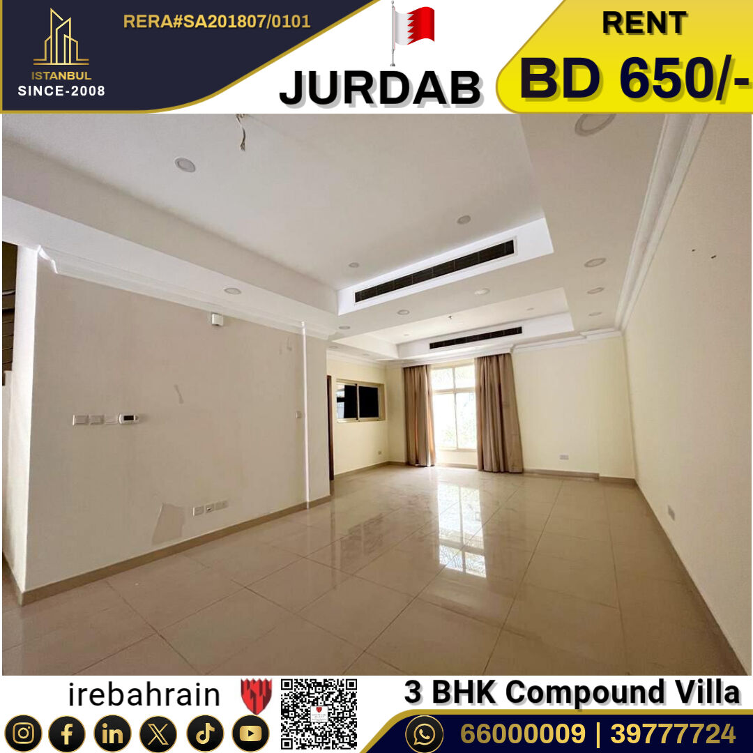Sanad, Villas, BHD 650,  Semi Furnished Compound Villa For Rent In Jurdab