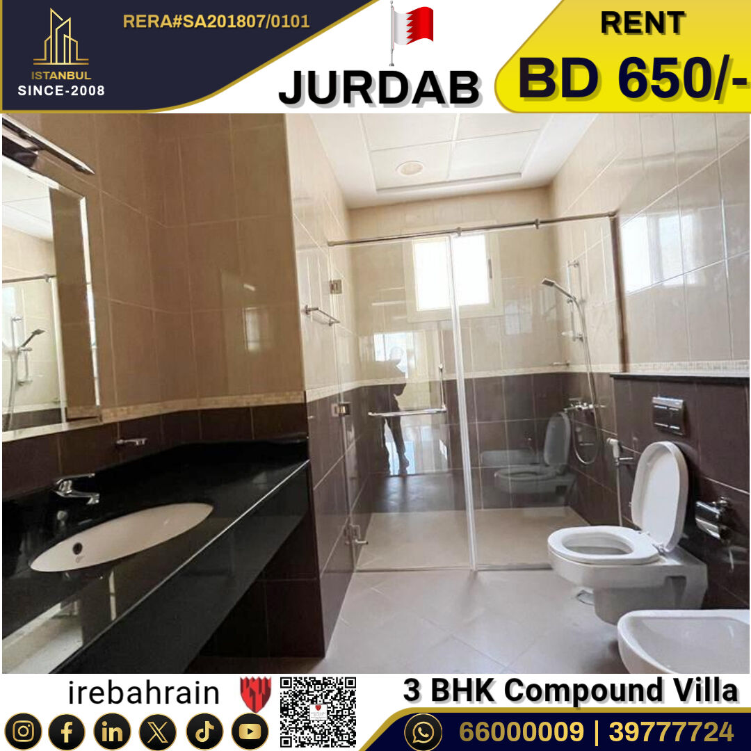 Sanad, Villas, BHD 650,  Semi Furnished Compound Villa For Rent In Jurdab