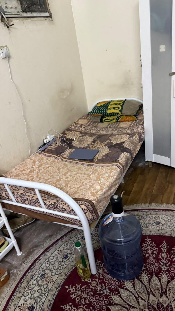 Riyadh, Furniture, SAR 120,  Single Bed With Mattress &ndash; Good Condition &ndash; SAR 120