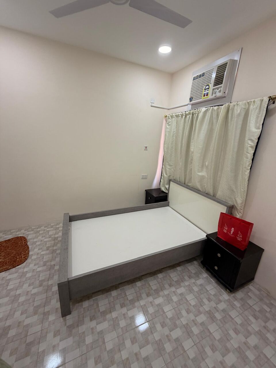 Umm Al Hassam, Rooms for Rent, BHD 120/month,  Furnished,  One Bed Room Attached Bath Room Ac,bed Available (family Or Ladies Only)
