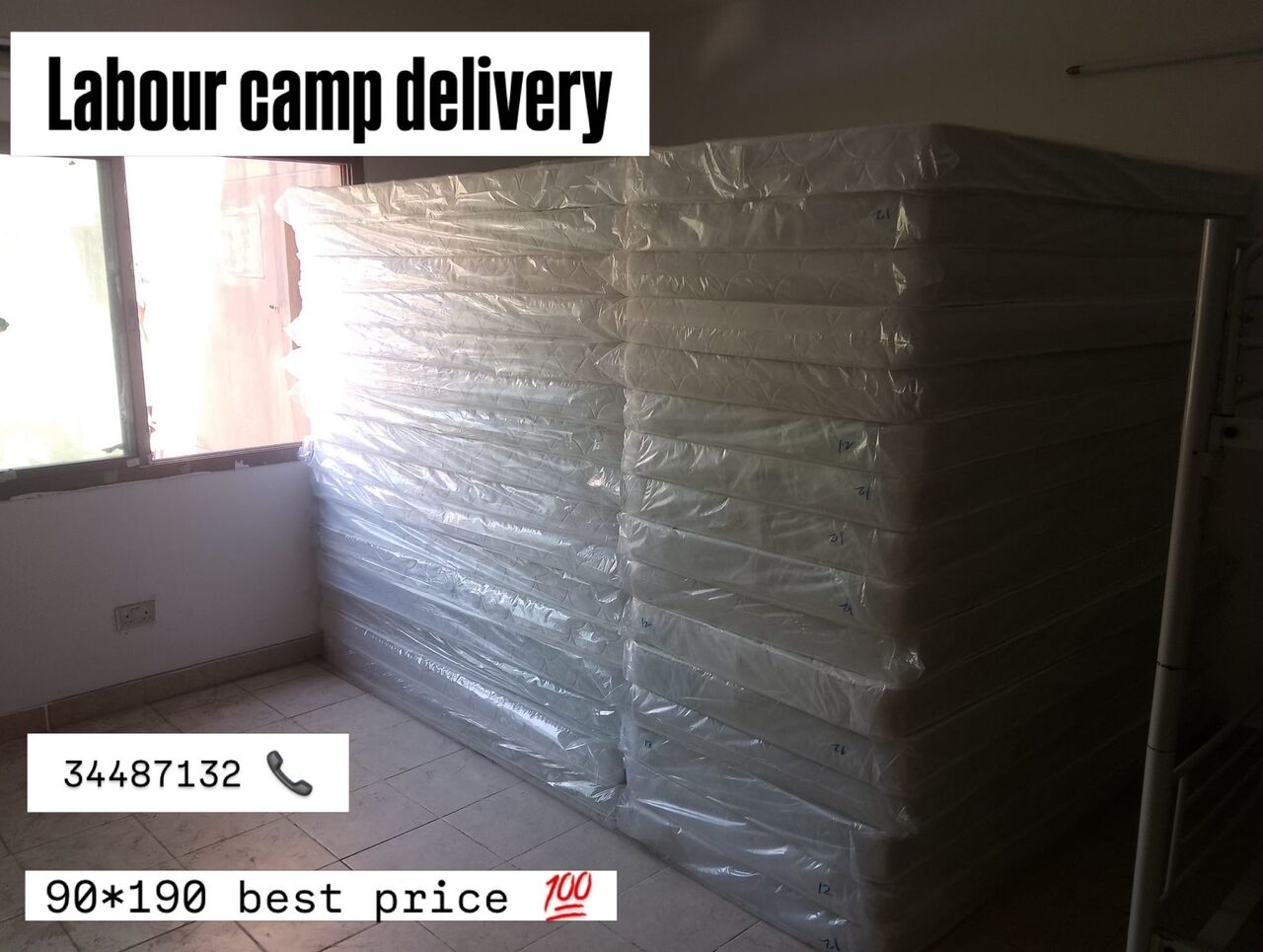 Manama, Household Items, BHD 16,  Mattress For Sale - Labour Accommodation
