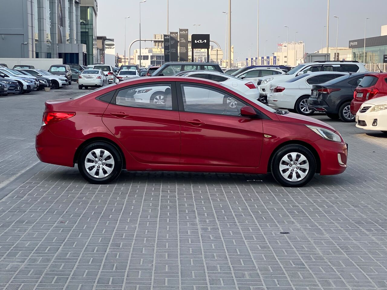 Manama, Vehicles, Cars & Trucks , BHD 2350,  Hyundai Accent,  2017,  Automatic,  138600 KM,    (Red)