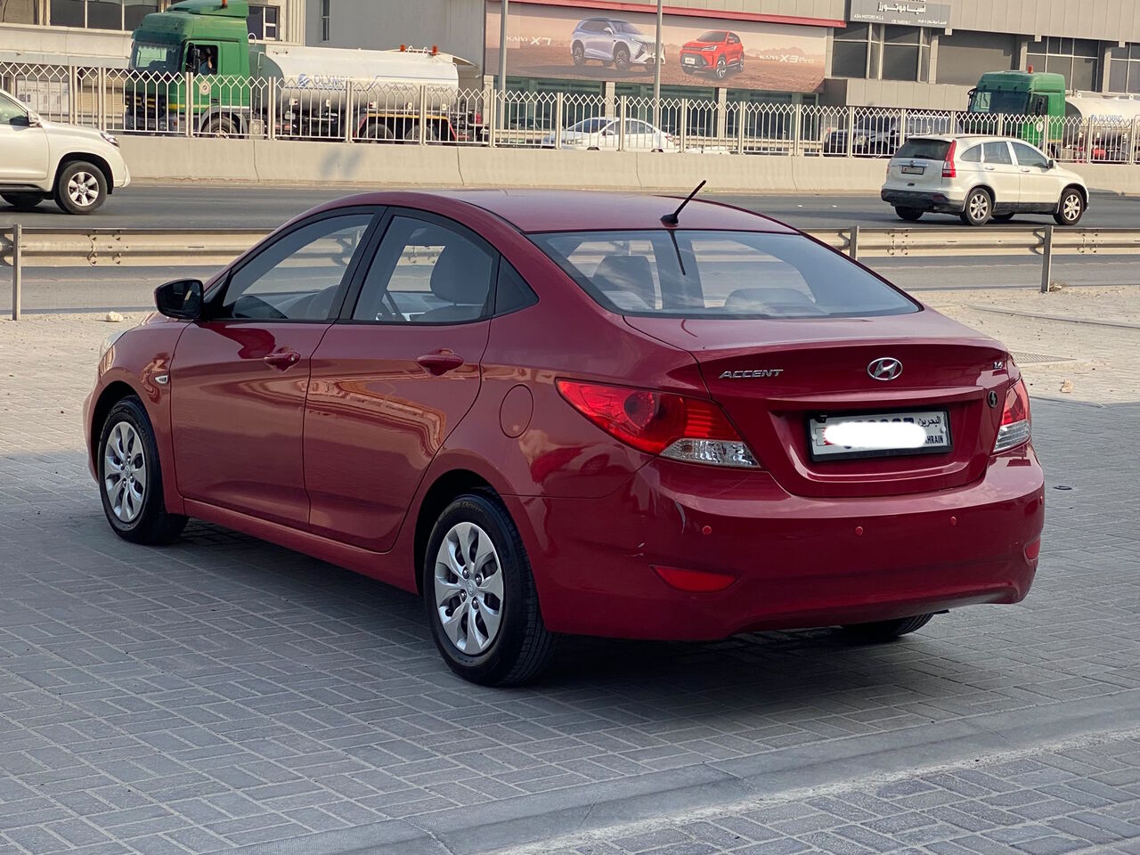 Manama, Vehicles, Cars & Trucks , BHD 2350,  Hyundai Accent,  2017,  Automatic,  138600 KM,    (Red)