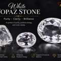 INR 2,  Buy White Topaz Stone Online &ndash; Natural & Certified White Topaz | Dhanshree Gems