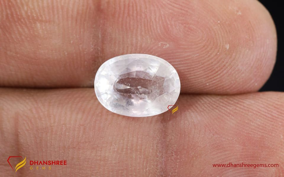 Mumbai, Jewelry, INR 2,  Buy White Topaz Stone Online &ndash; Natural & Certified White Topaz | Dhanshree Gems