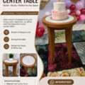 SAR 285,  Round Centre Table