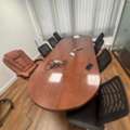 SAR 875,  Meeting Table & Office Chair For Sale